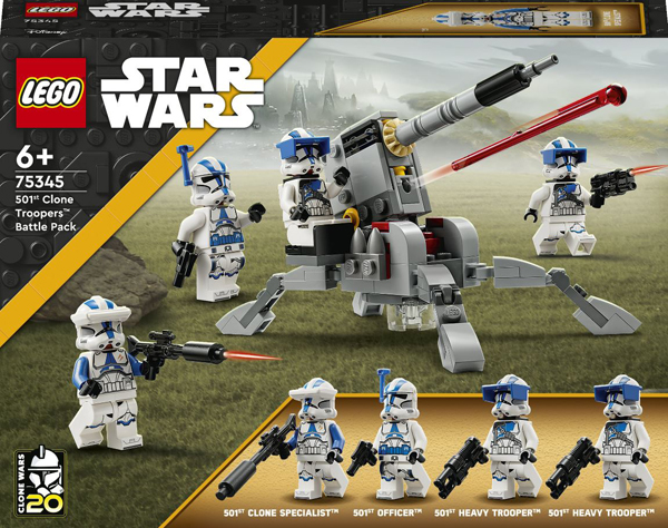 Lego star wars battle pack clone troopers legione 501