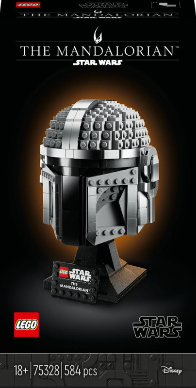 Lego star wars casco del mandaloriano