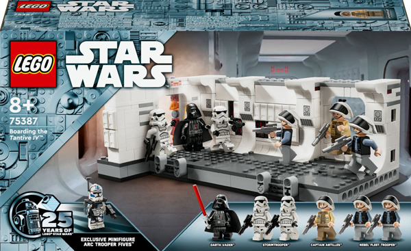 Lego star wars imbarco sulla tantive iv