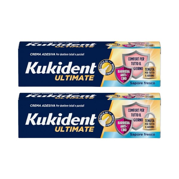 Kukident ultimate neutro 40 g bipacco