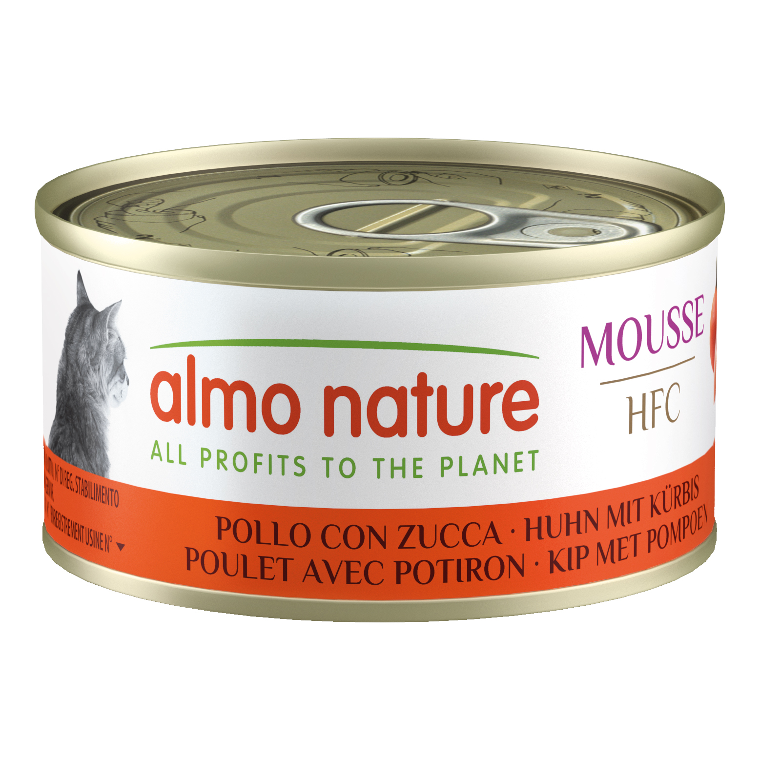 Almo hfc gatto mousse pollo zucca 70 g