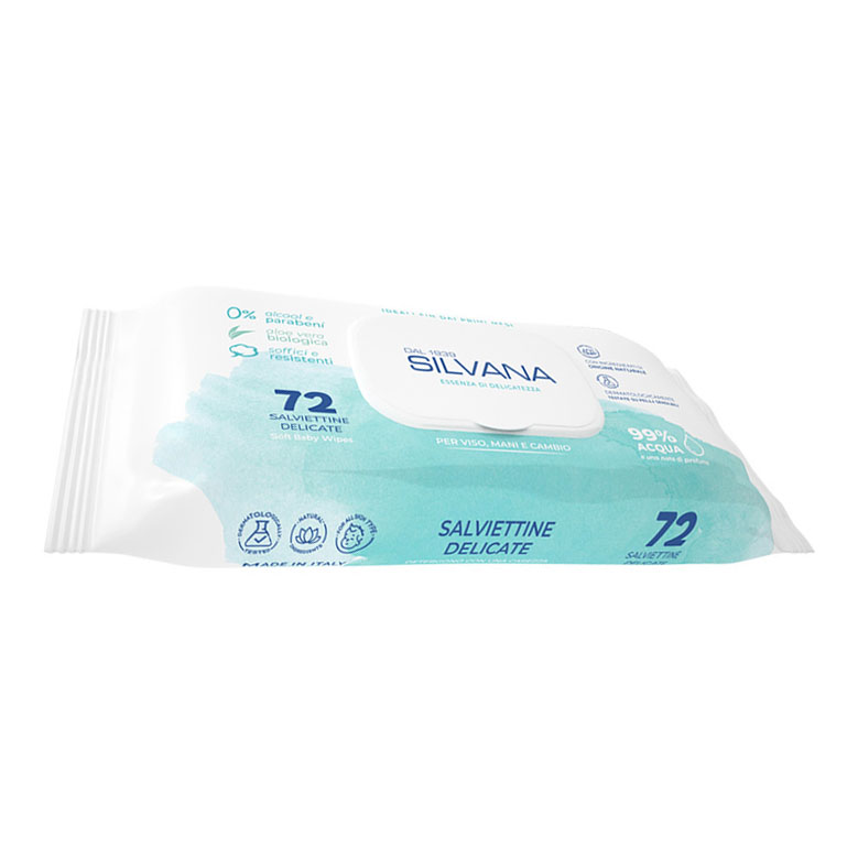 Silvana salviette acqua 72 pezzi