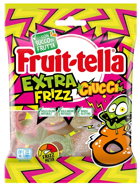 Fruittella extra frizz ciucci 90 g