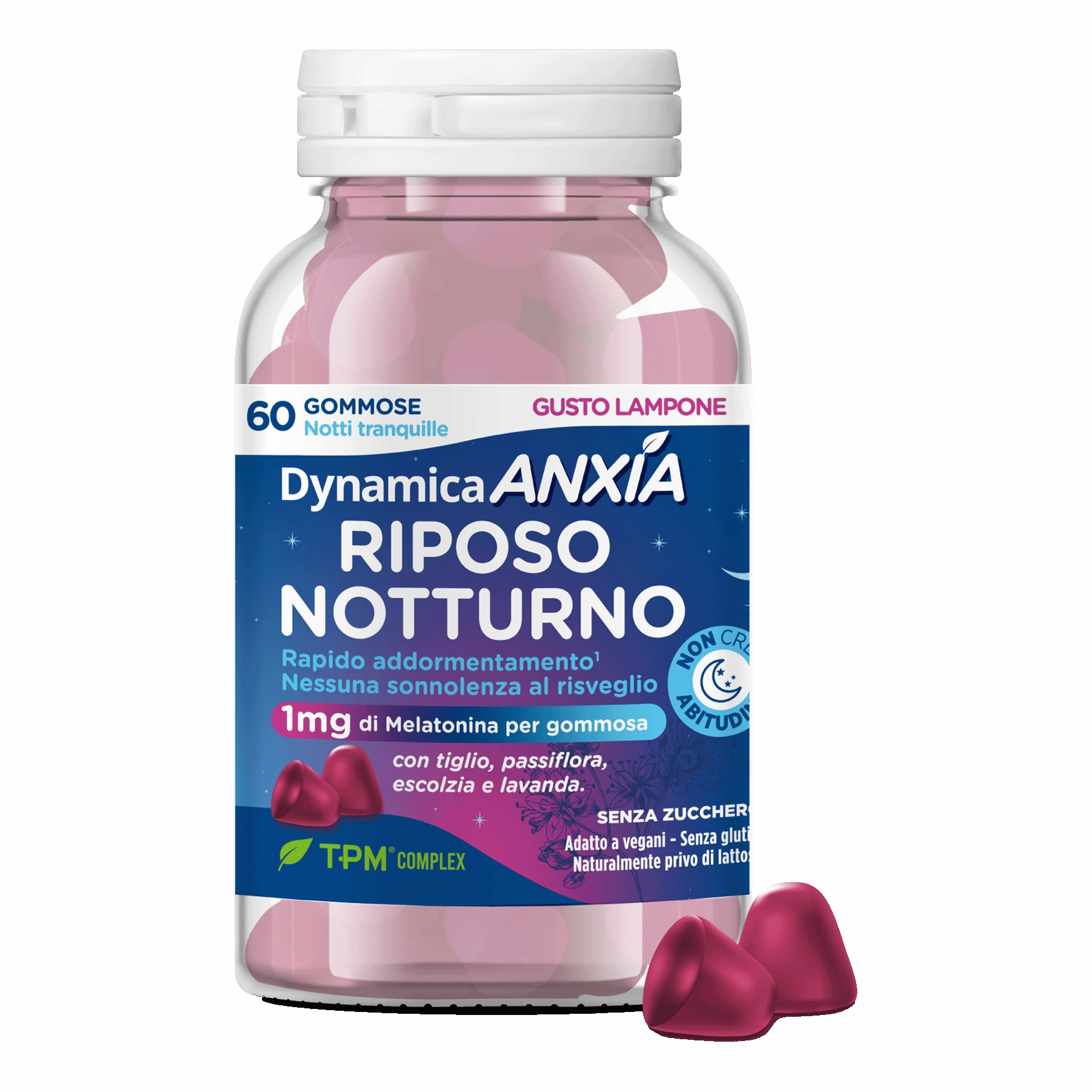 Dynamica anxia riposo notturno 60 gommose