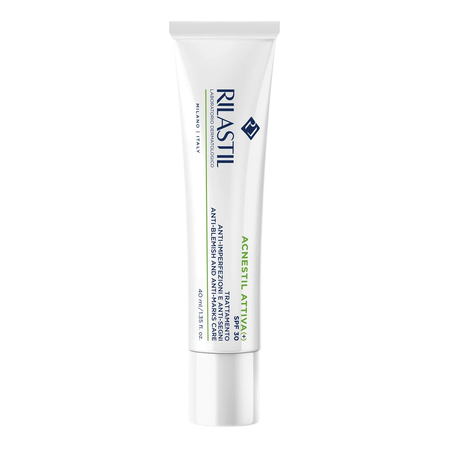 Acnestil Attiva+ Crema SPF30 Trattamento Anti-Imperfezioni e Anti-Segni Viso