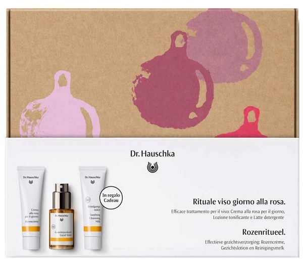 Dr hauschka kit rituale viso giorno alla rosa natale 2024