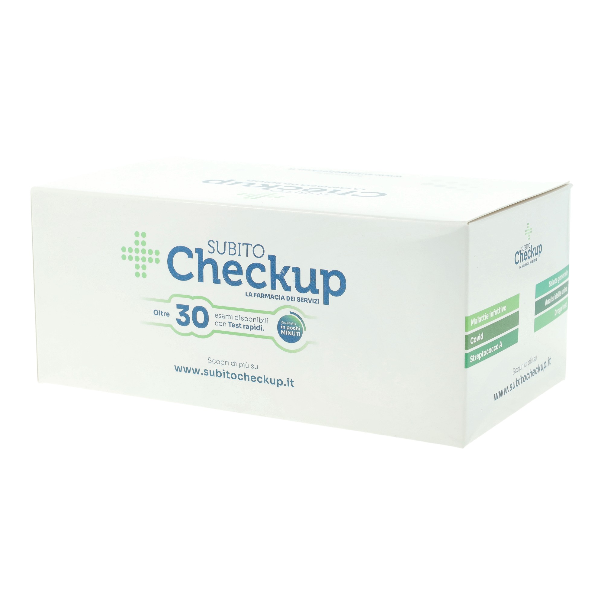 Test rapido subito checkup sars-cov-2/influenza a+b/rsv 10 test