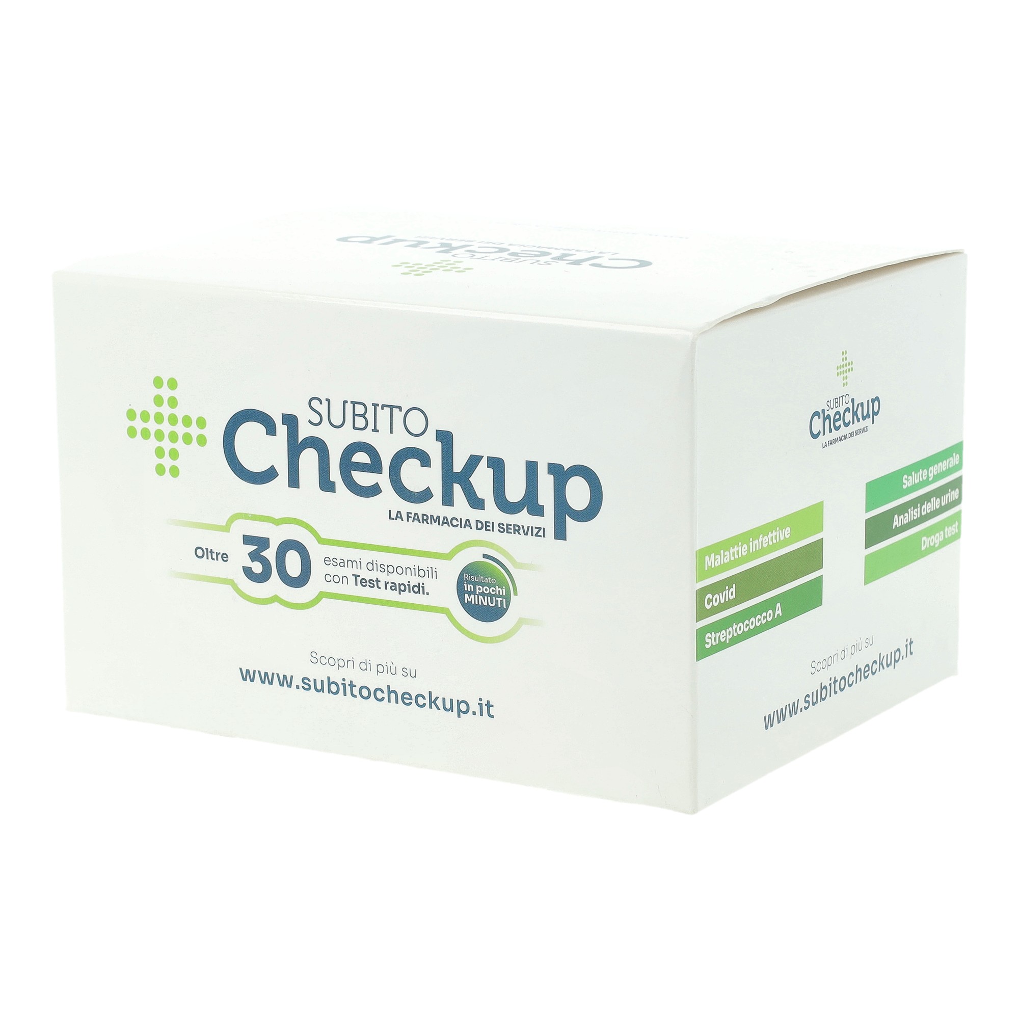 Test rapido subito checkup mononucleosi 10 test