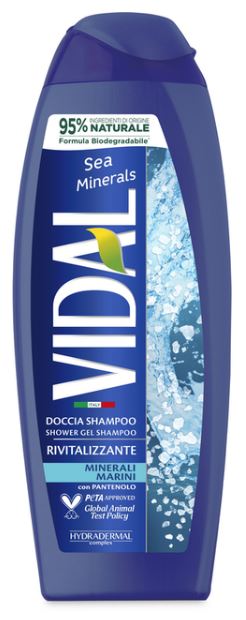 VIDAL - Sea Minerals - Doccia Shampoo rivitalizzante 250 ml