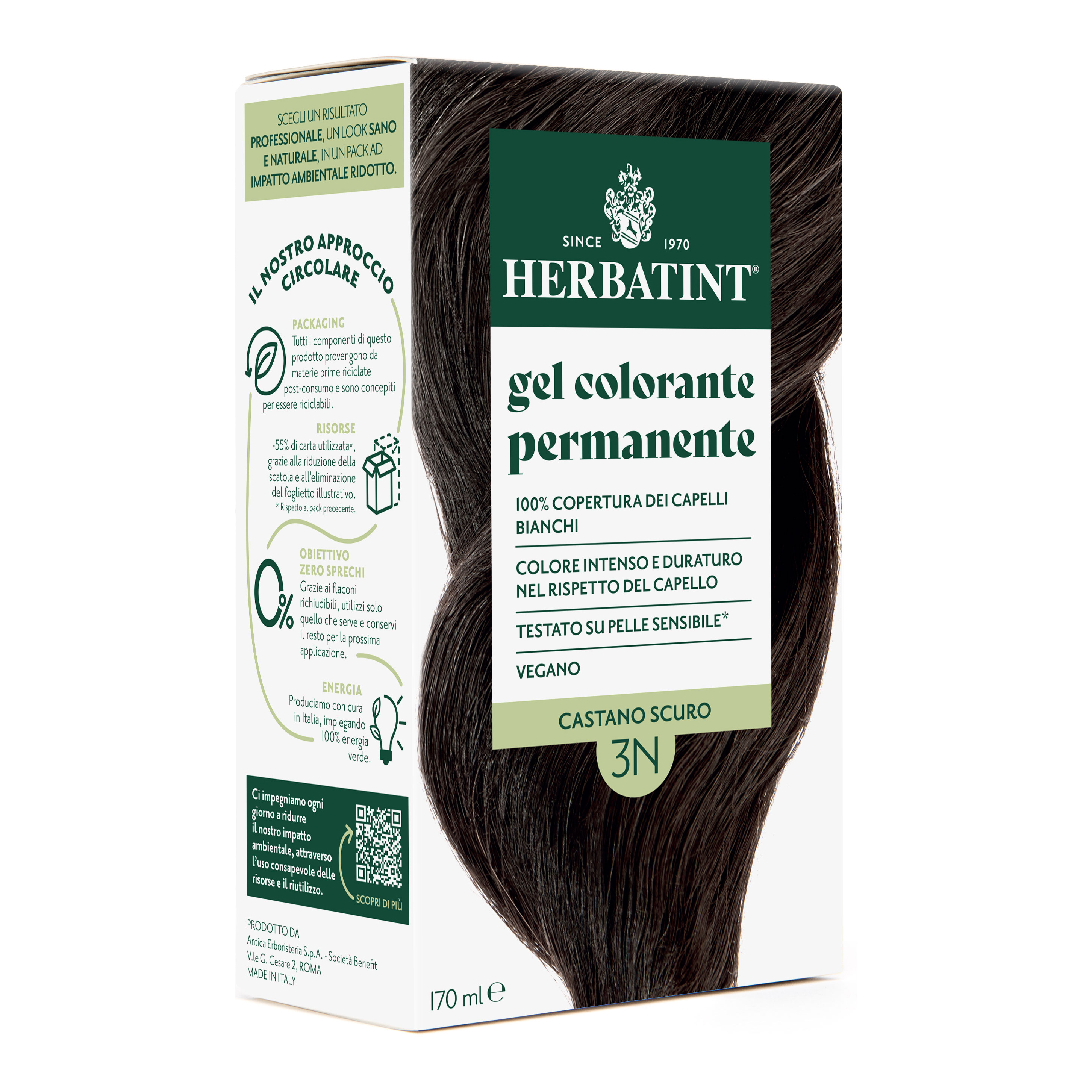 Herbatint 3n castano scuro 170 ml
