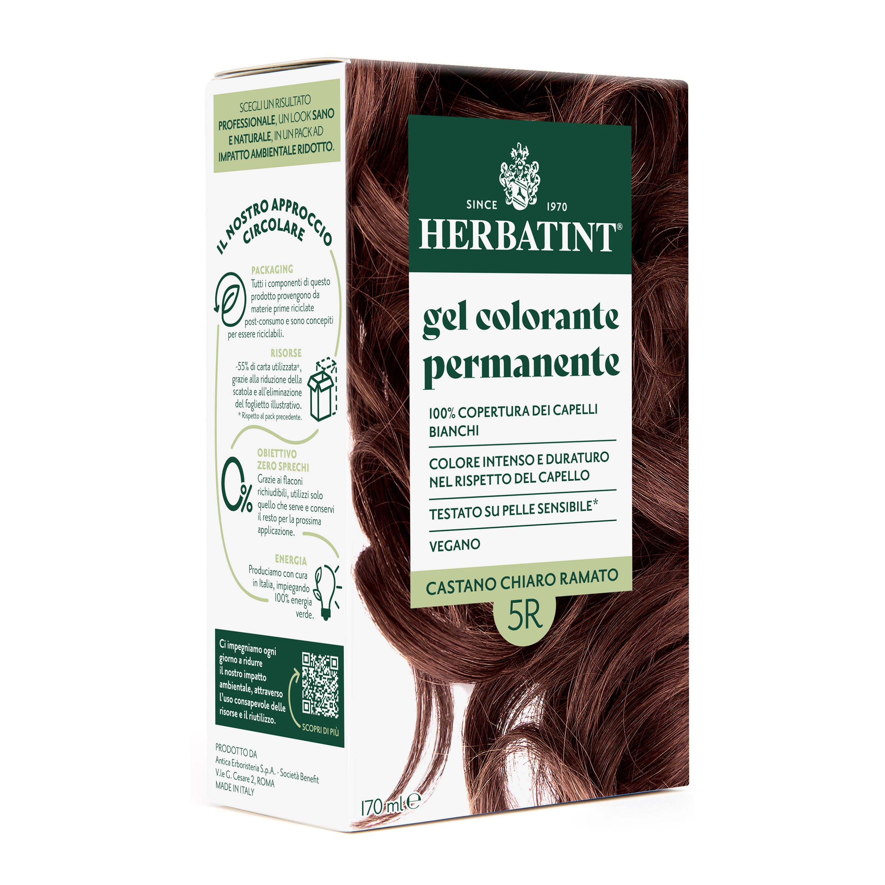 Herbatint 5r castano chiaro ramato 170 ml