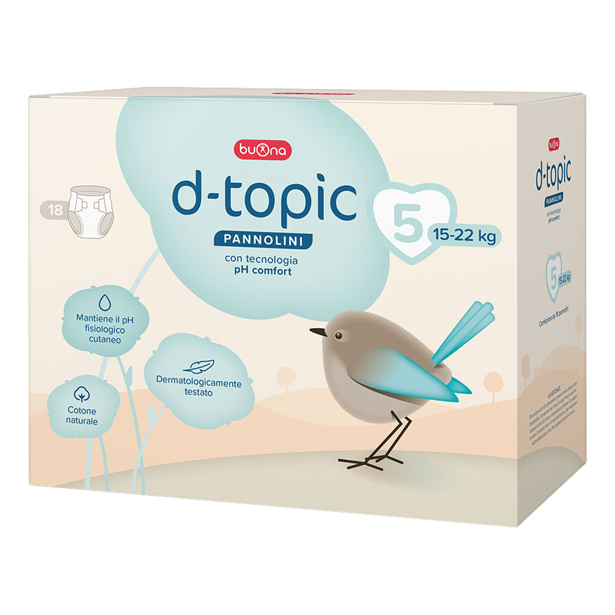 D-Topic Pannolini Taglia 5 18 Pezzi