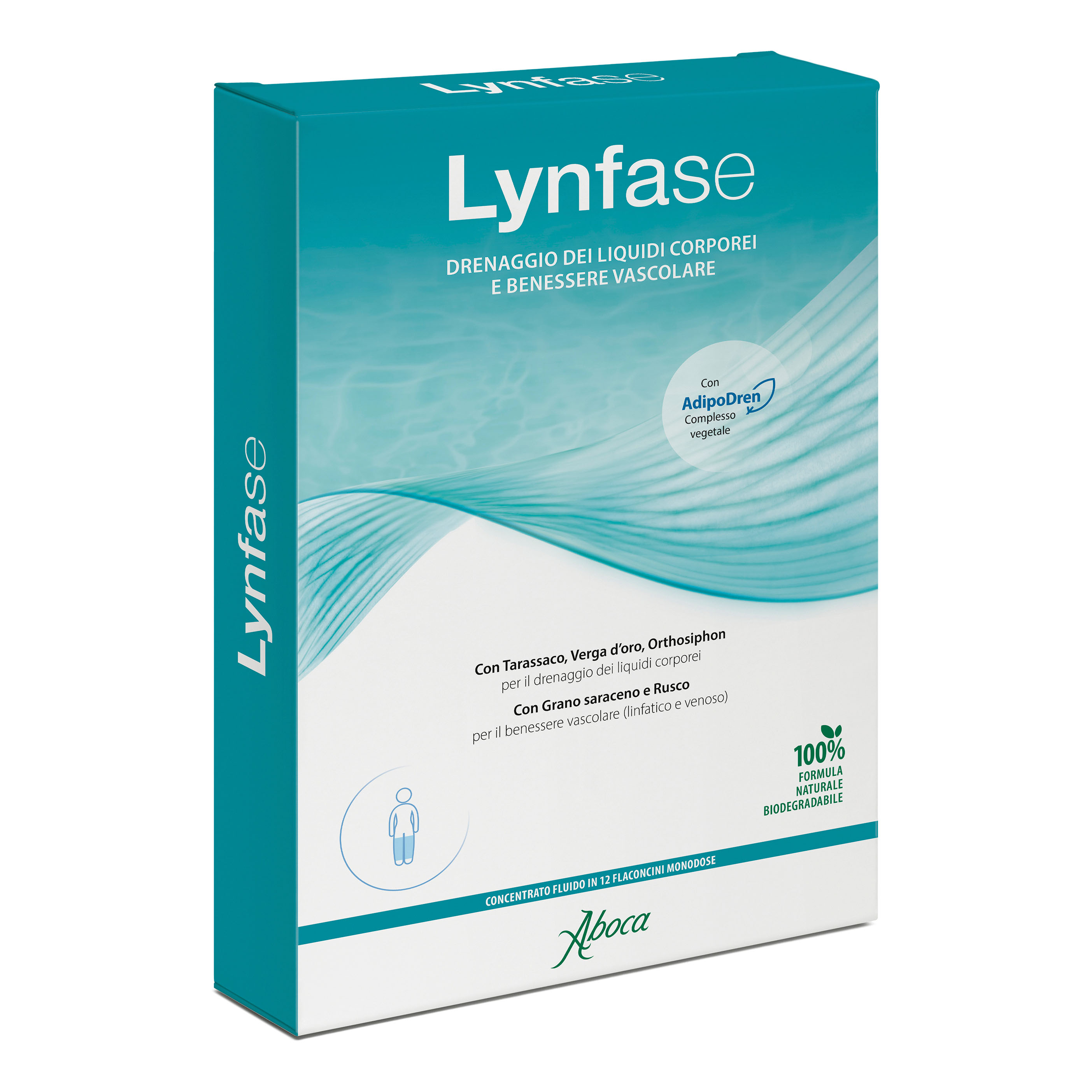 Aboca Lynfase Concentrato Fluido 12 Flaconcini