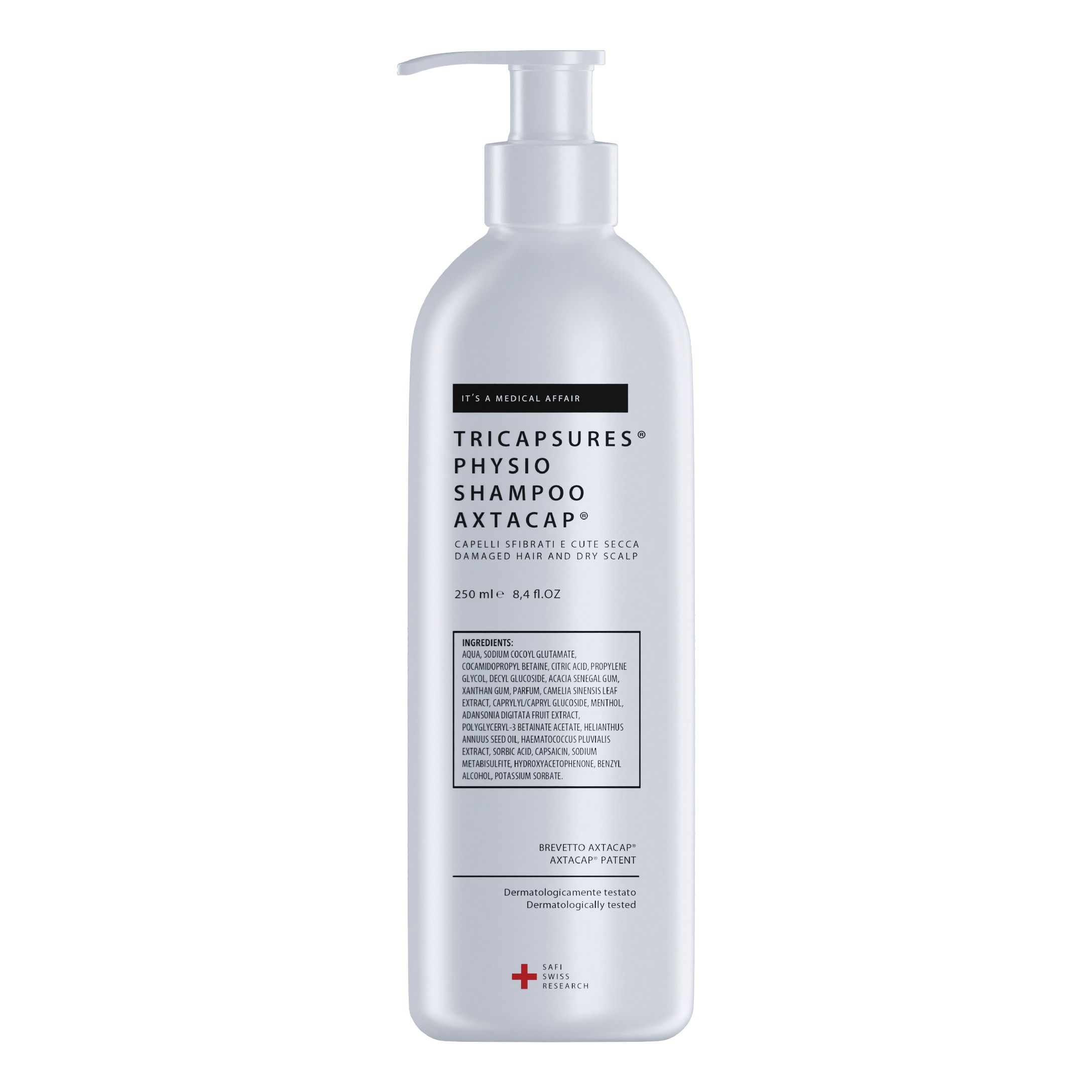 Tricapsures physio shampoo 200 ml