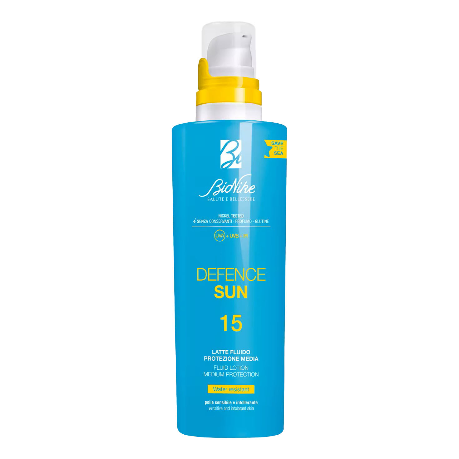 Defence sun 15 latte fluido 200 ml