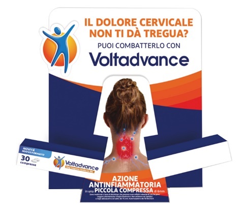 Voltadvance 30 compresse espositore 2024 12 confezioni