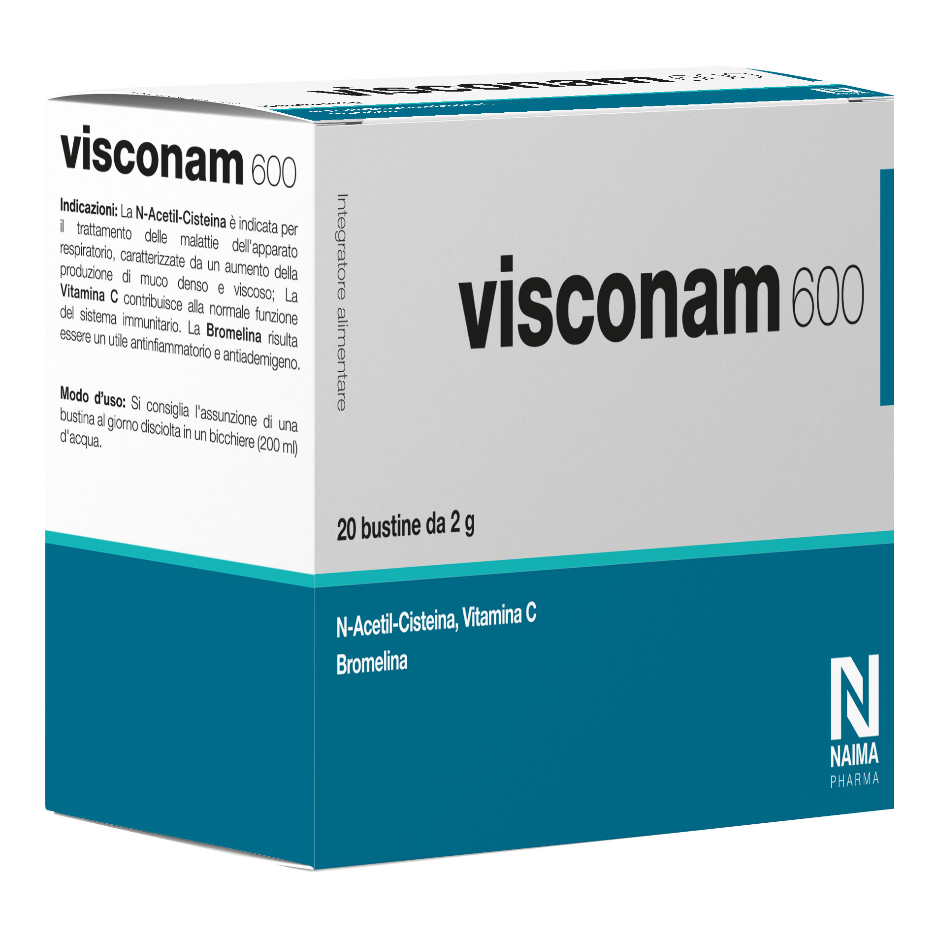 Visconam 600 20 bustine