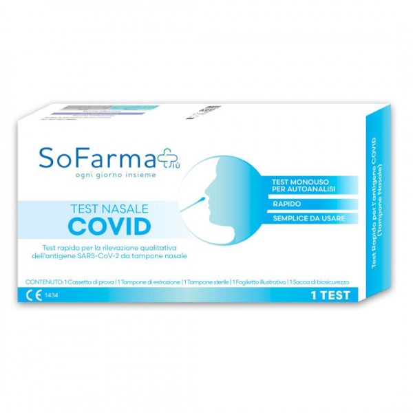 Test antigenico rapido covid 19 sofarmapiu 039 nasale autodiagnosti...