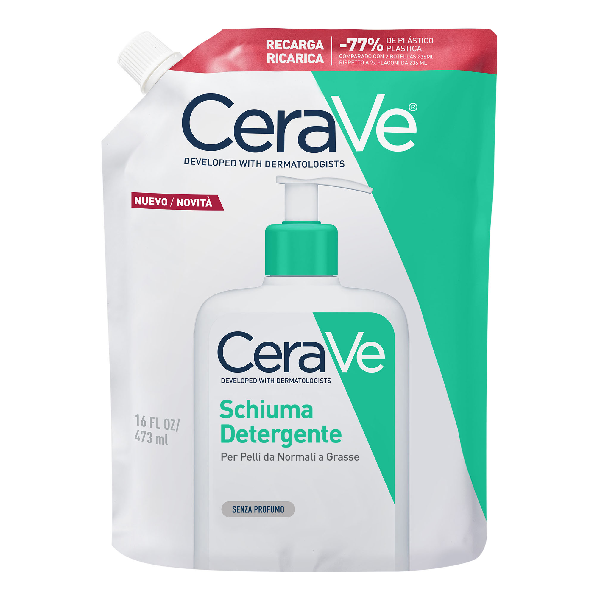 Schiuma Detergente Viso E Corpo