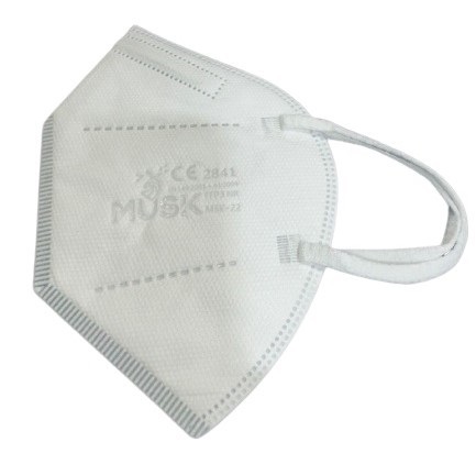 Musk mascherina ffp3 white 10 pezzi