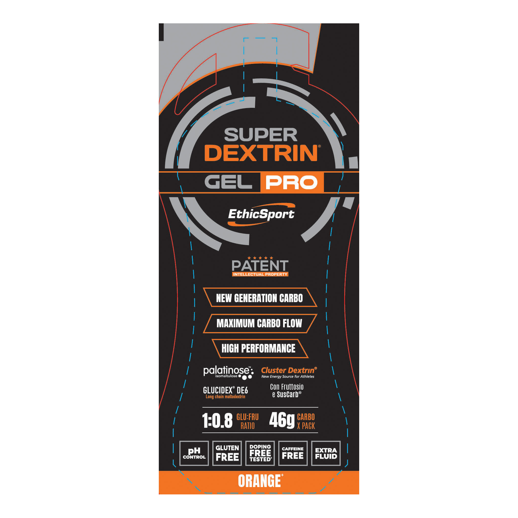 Super dextrin gel pro orange 60 ml