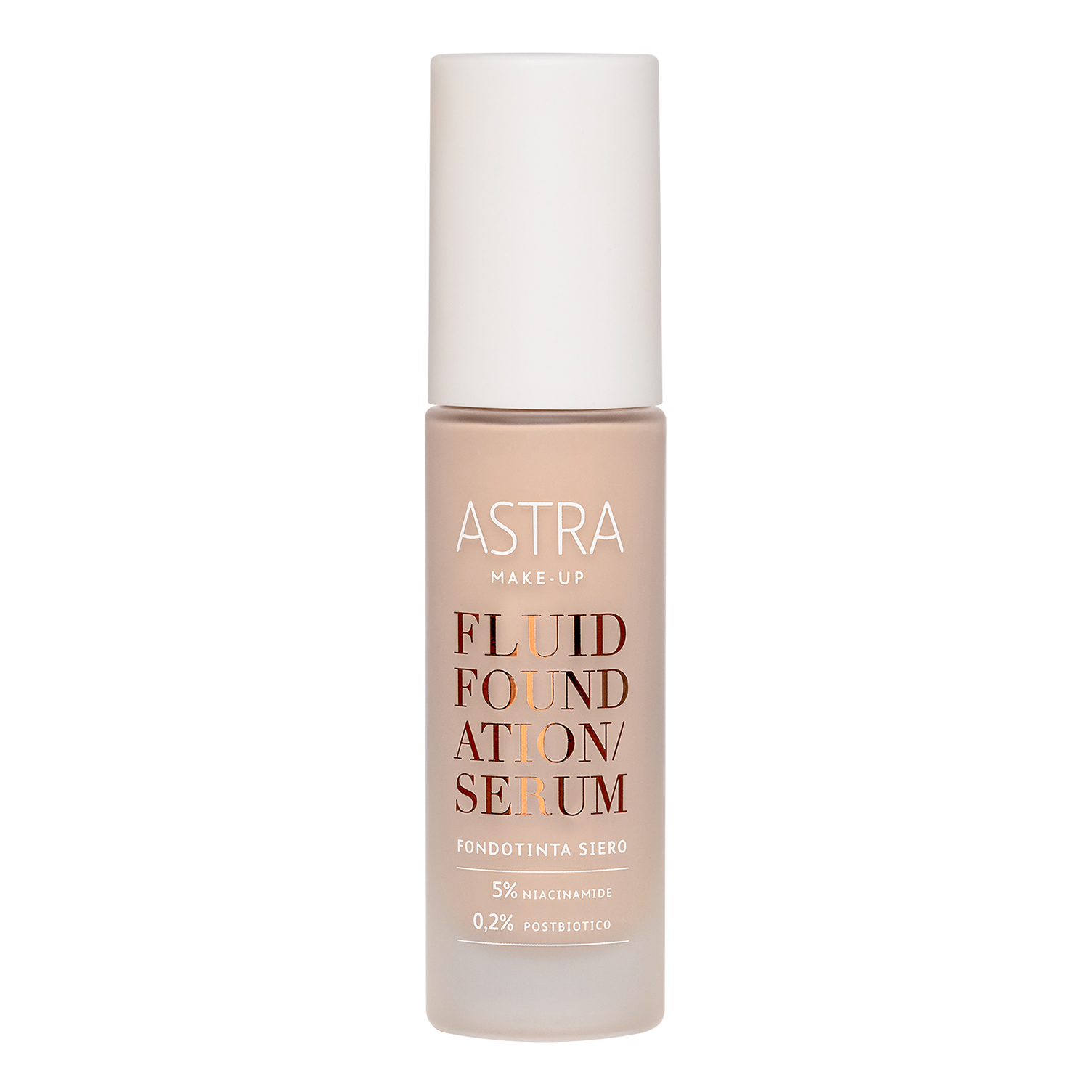 ASTRA - Fluid Foundation Serum - Fondotinta Siero Multifunzionale N. 02 Light