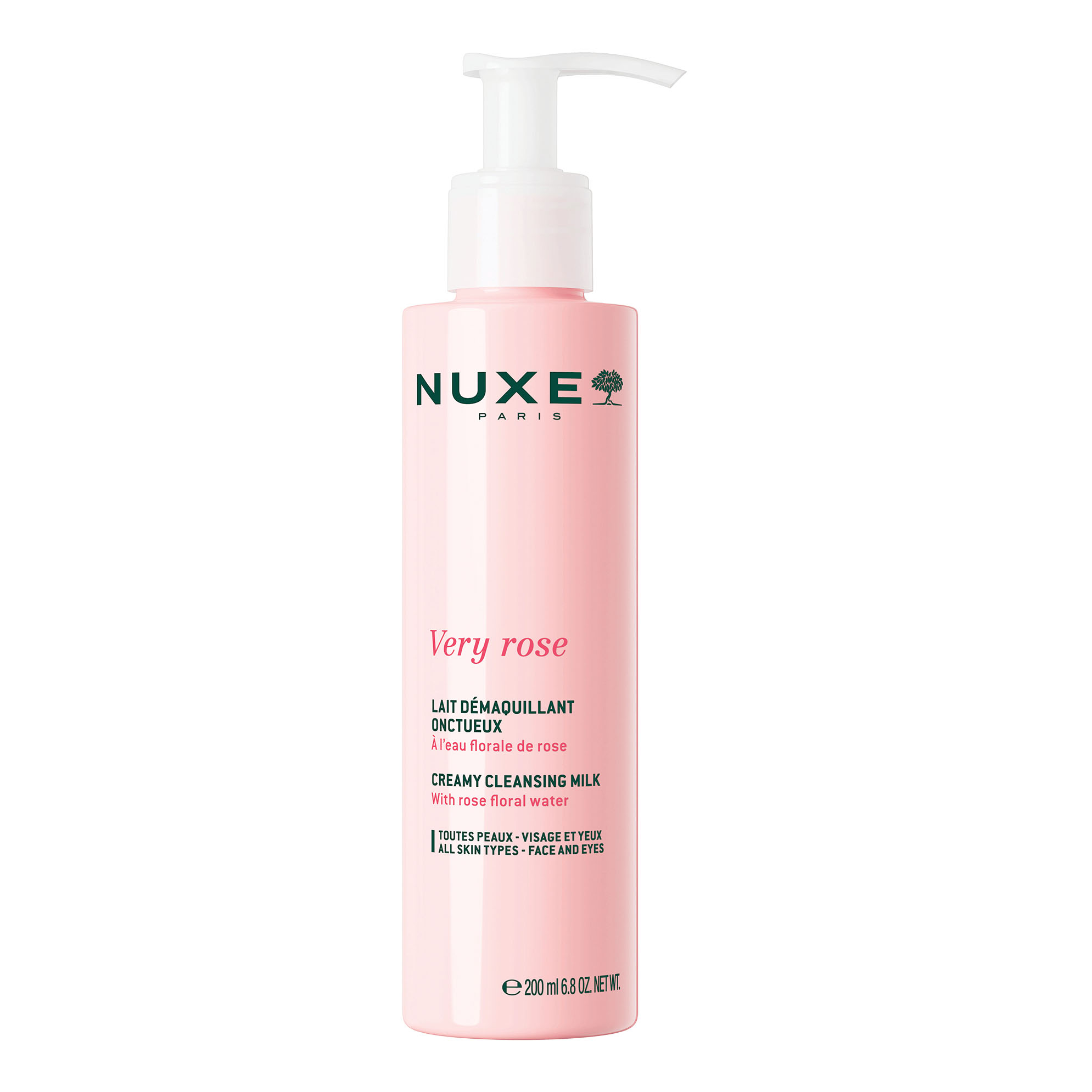 Nuxe very rose creamy cleansing milk 200 ml