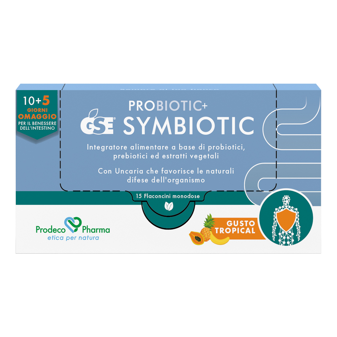 Gse Probiotic+ Symbiotic 10 Flaconcini