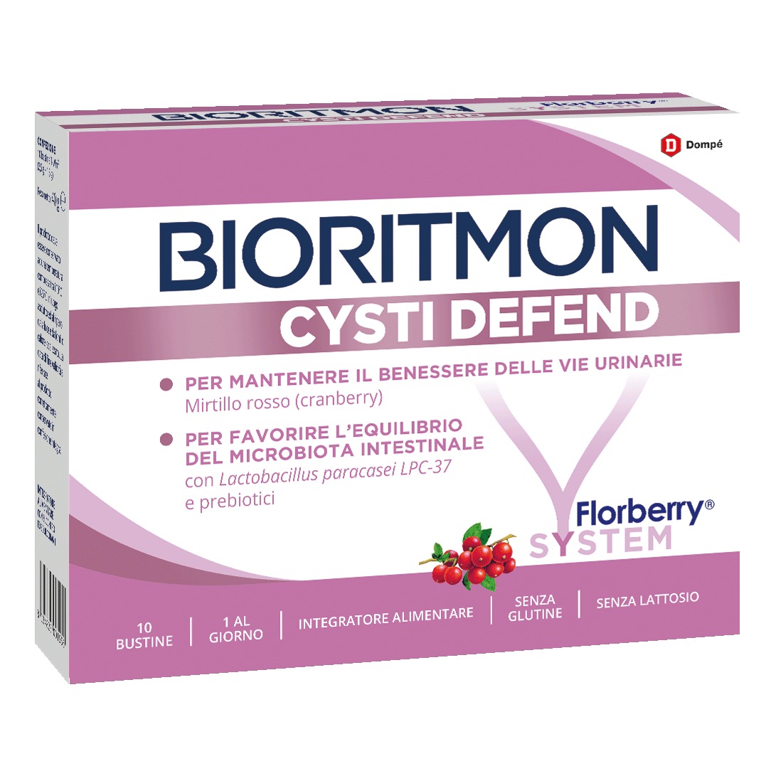 Byoritmon Cysti Defend Integratore Vie Urinarie 10 Bustine