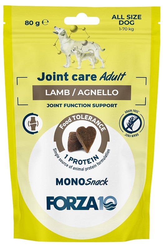 Forza 10 mono snack joint dog all adult agnello 80 g