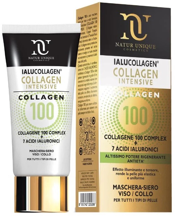 Natur unique ialucollagen collagen intensive 100 maschera 75 ml