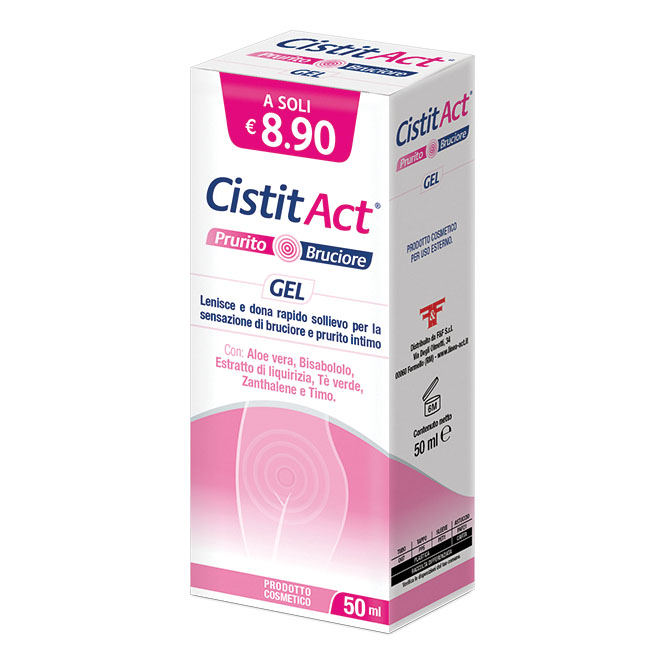 Cistit act gel prurito intimo 50 ml