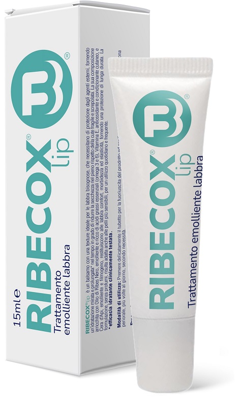Ribecox lip trattamento emolliente labbra 15 ml