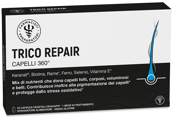 Lfp tricorepair caoelli 360 gradi 30 capsule vegetali vegicaps senza glutine