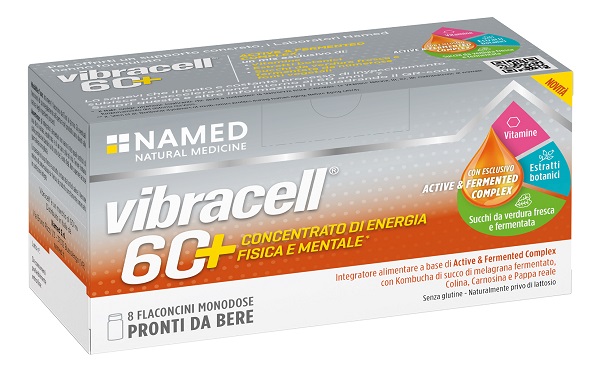 Named Vibracell 60+ 8 Flaconcini
