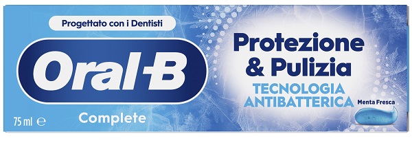 Oralb complete protect &amp; clean dentifricio 75 ml