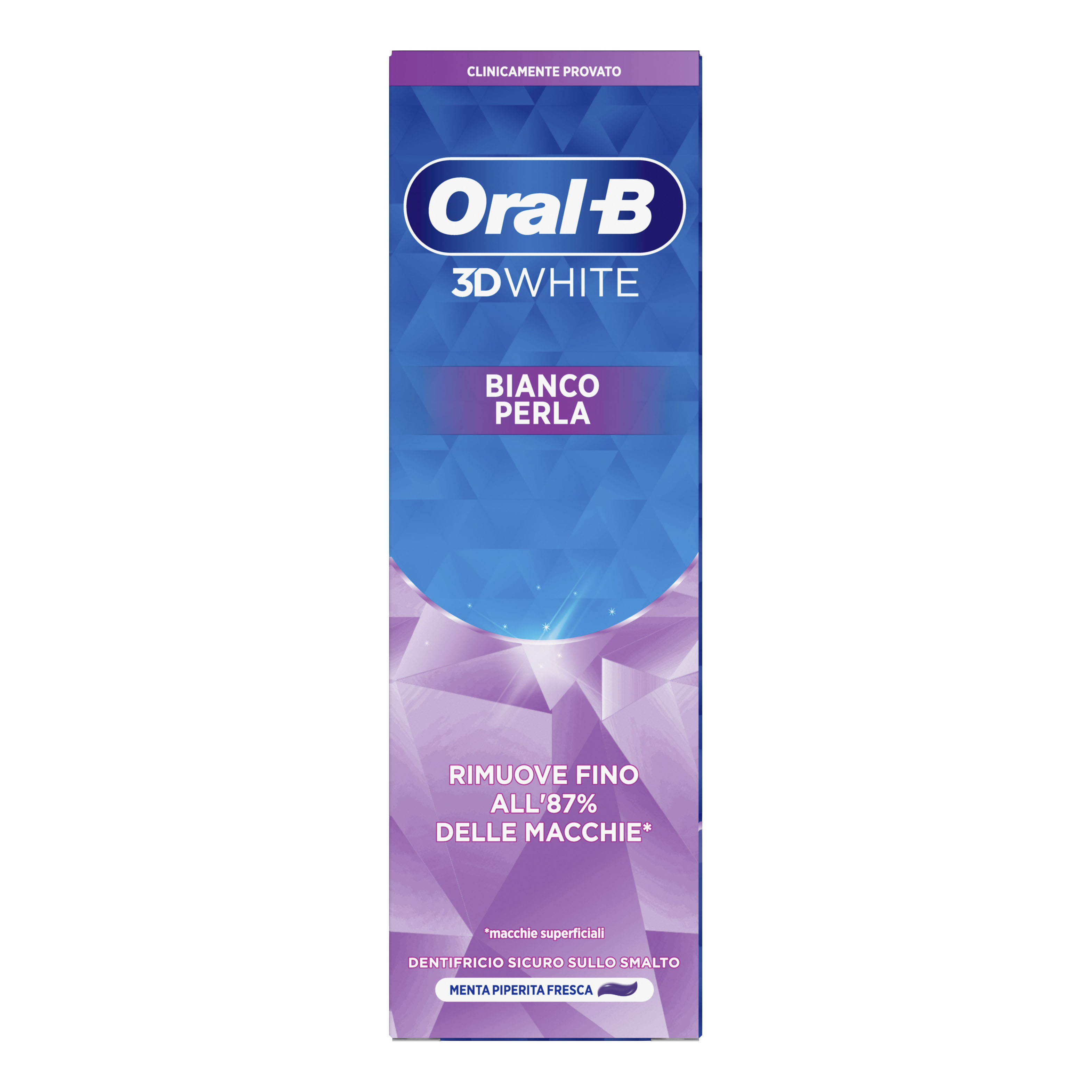 Oralb 3dw bianco perla dentifricio 75 ml