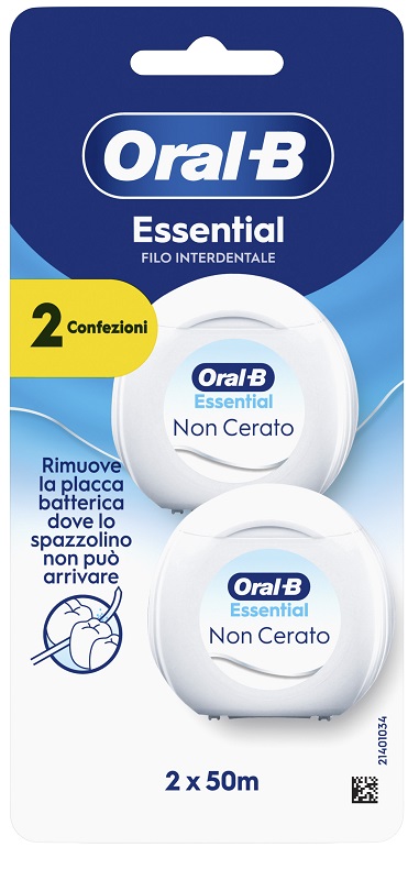 Oralb man filo interdentale non cerato 50 metri