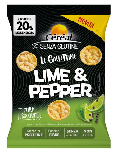 Cereal gallettine lime&amp;pepper 60 g