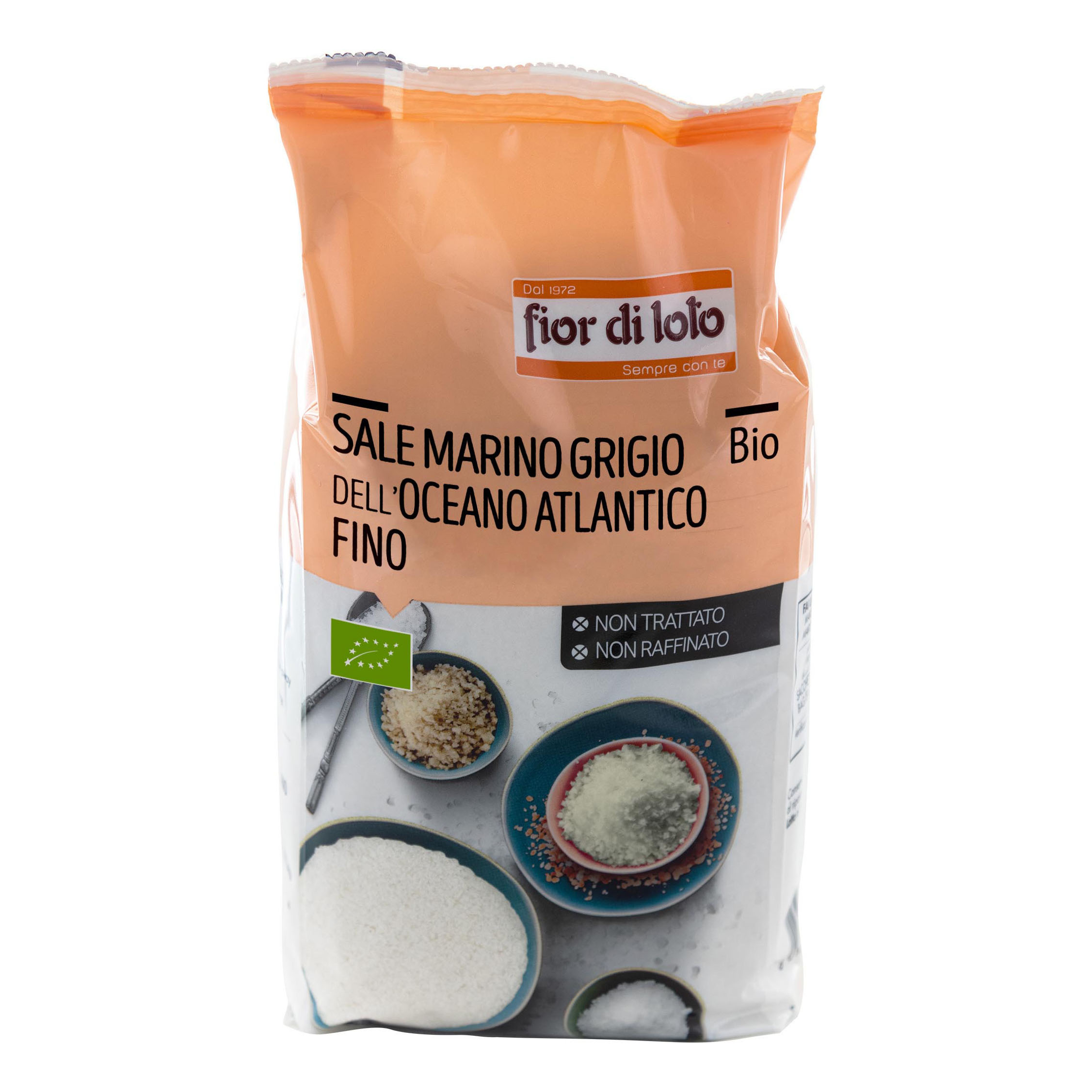 Fior di loto sale marino grigio dell oceano atlantico fino 1 kg