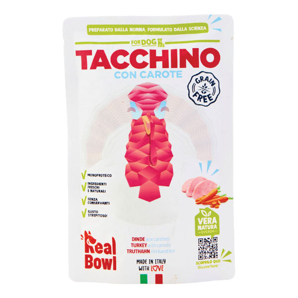 Real bowl busta singola tacch senza cereali 150 g