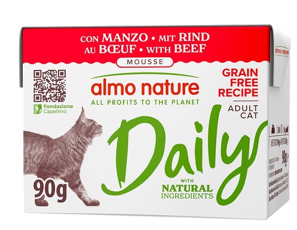 Almo daily cat manzo 90 g