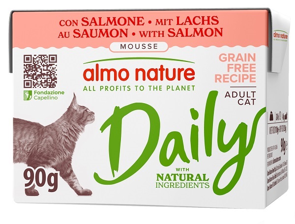 Almo daily cat salmone 90 g
