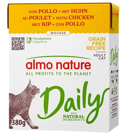 Almo daily cat pollo 380 g