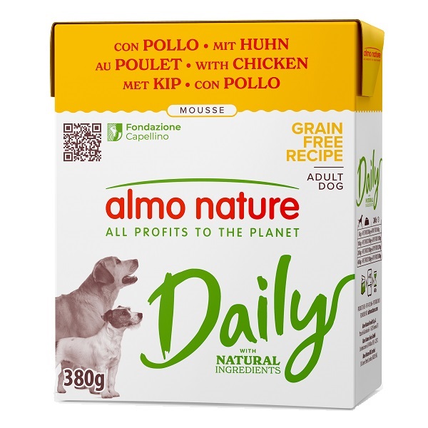Almo daily dog pollo 380 g