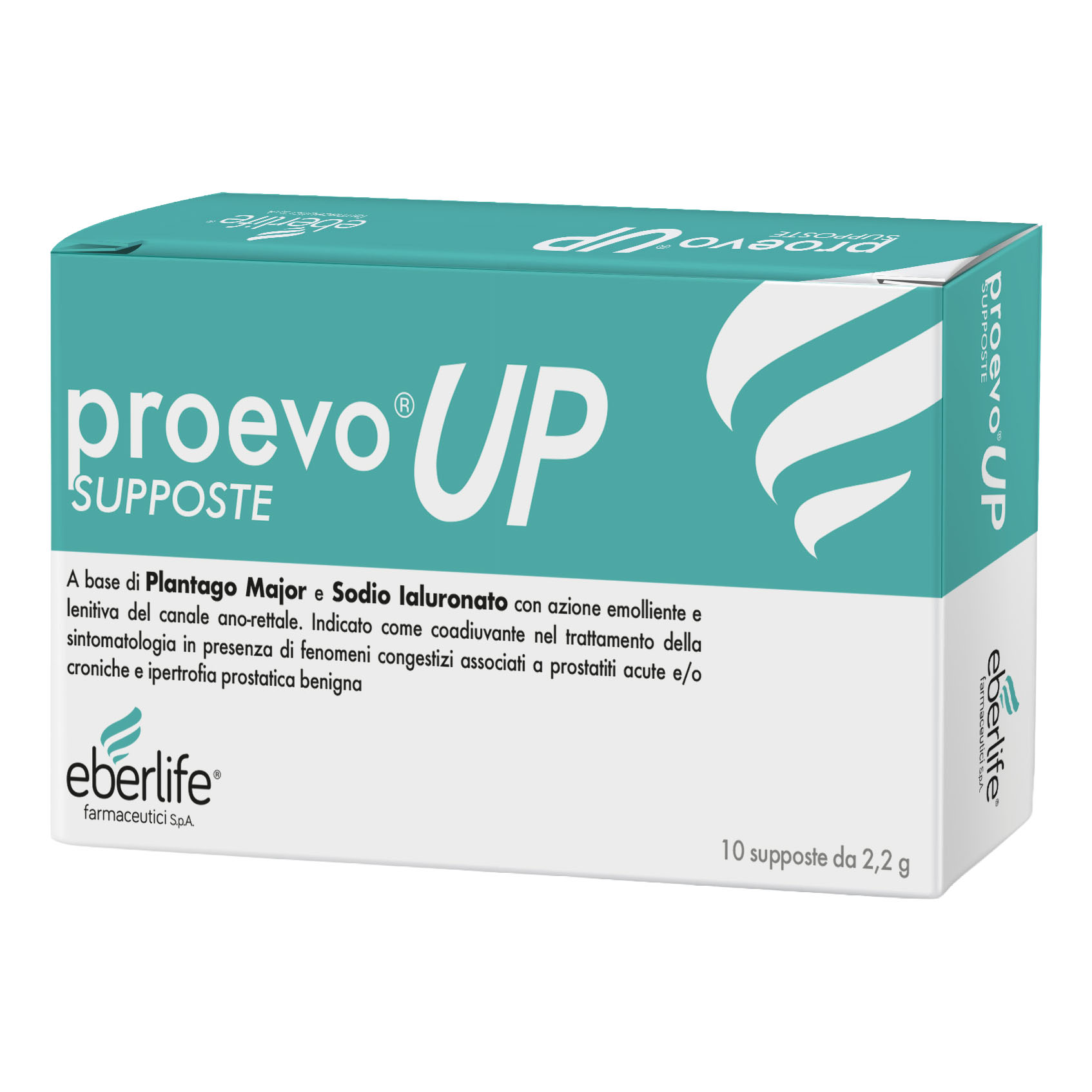 Proevo up supposte 10 pezzi da 2,2 g