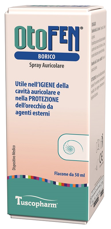 Otofen borico spray auricolare 50 ml