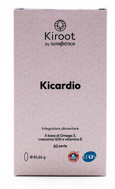 Kiroot by nutribiotica kicardio 60 perle senza glutine senza lattosio