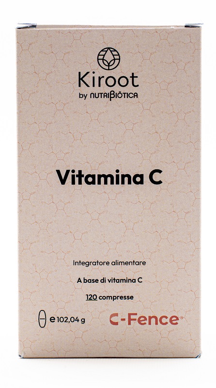 Kiroot by nutribiotica vitamina c 120 compresse senza glutine senza lattosio