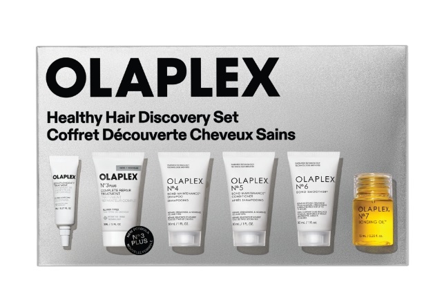 Olaplex the healthy hair discovery set v2 1 n0,5 5 ml + 1 n3 plus 30 ml + 1 n4 30 ml + 1 n5 30 ml + 1 n6 30 ml + 1 n7 7,5 ml